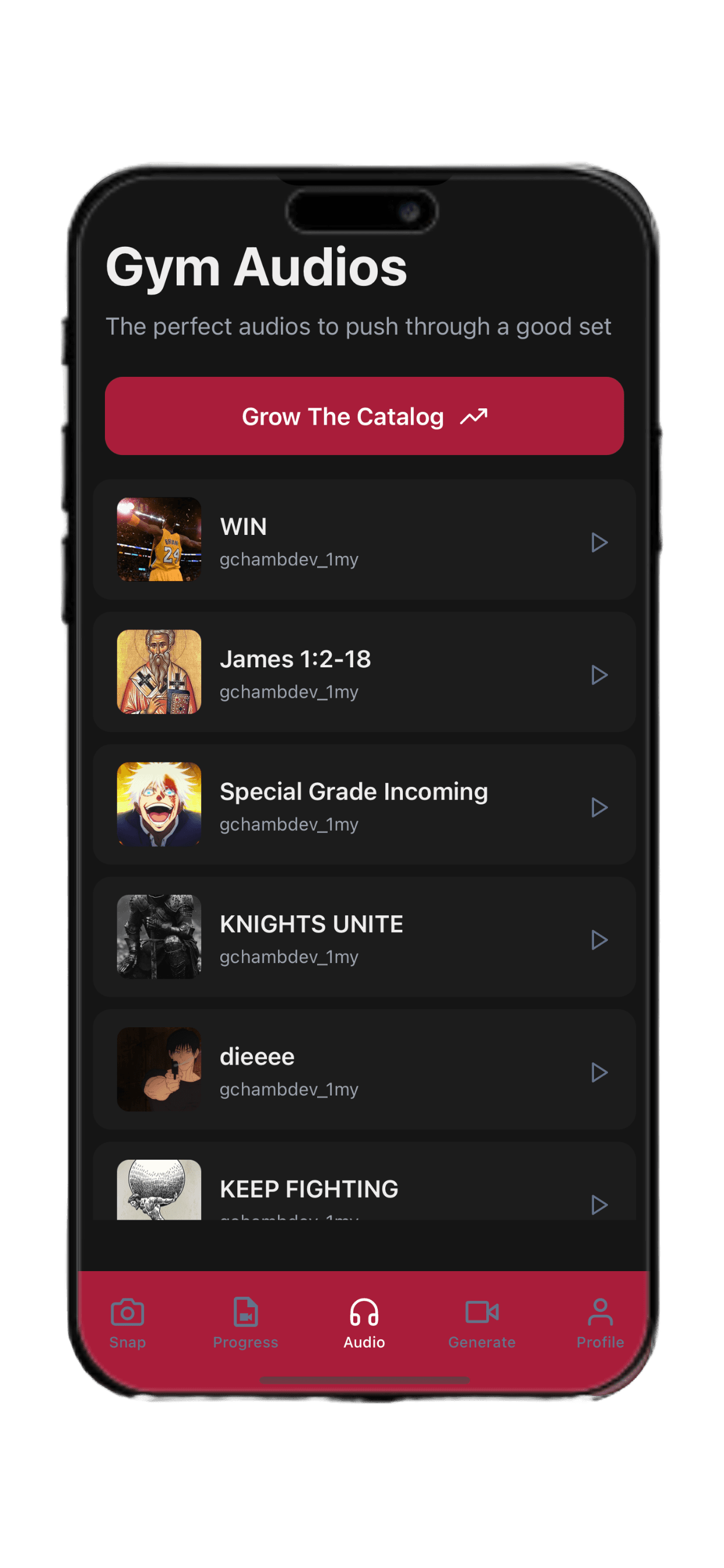 Power Your Sets with Gym Audios