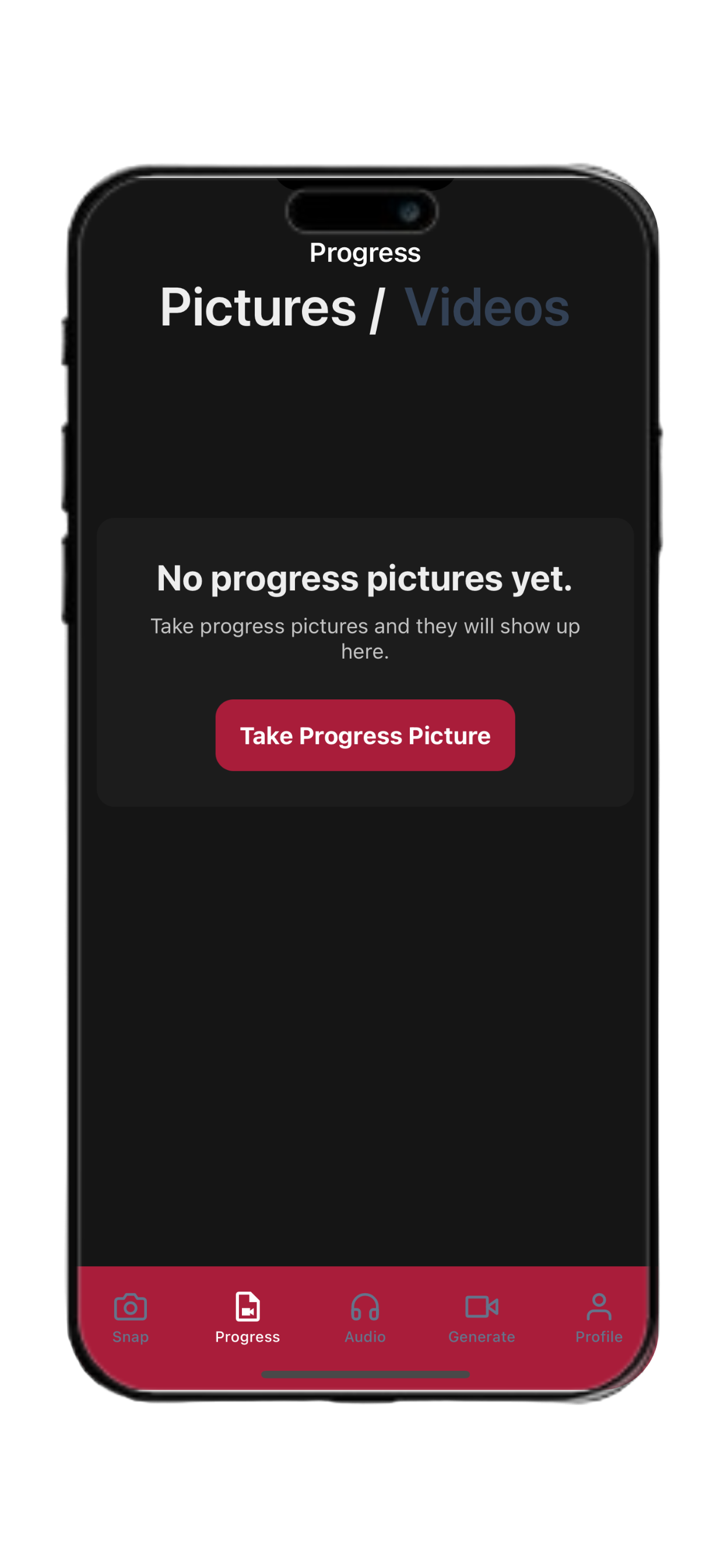 Snap Progress Pictures